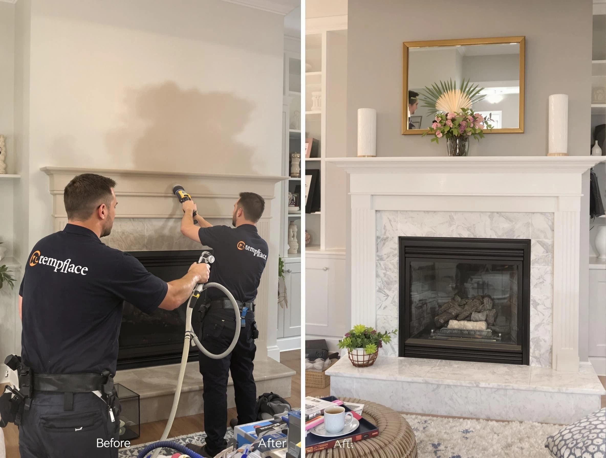 Professional soot removal by Glenshaw Chimney Sweep team in Glenshaw, PA
