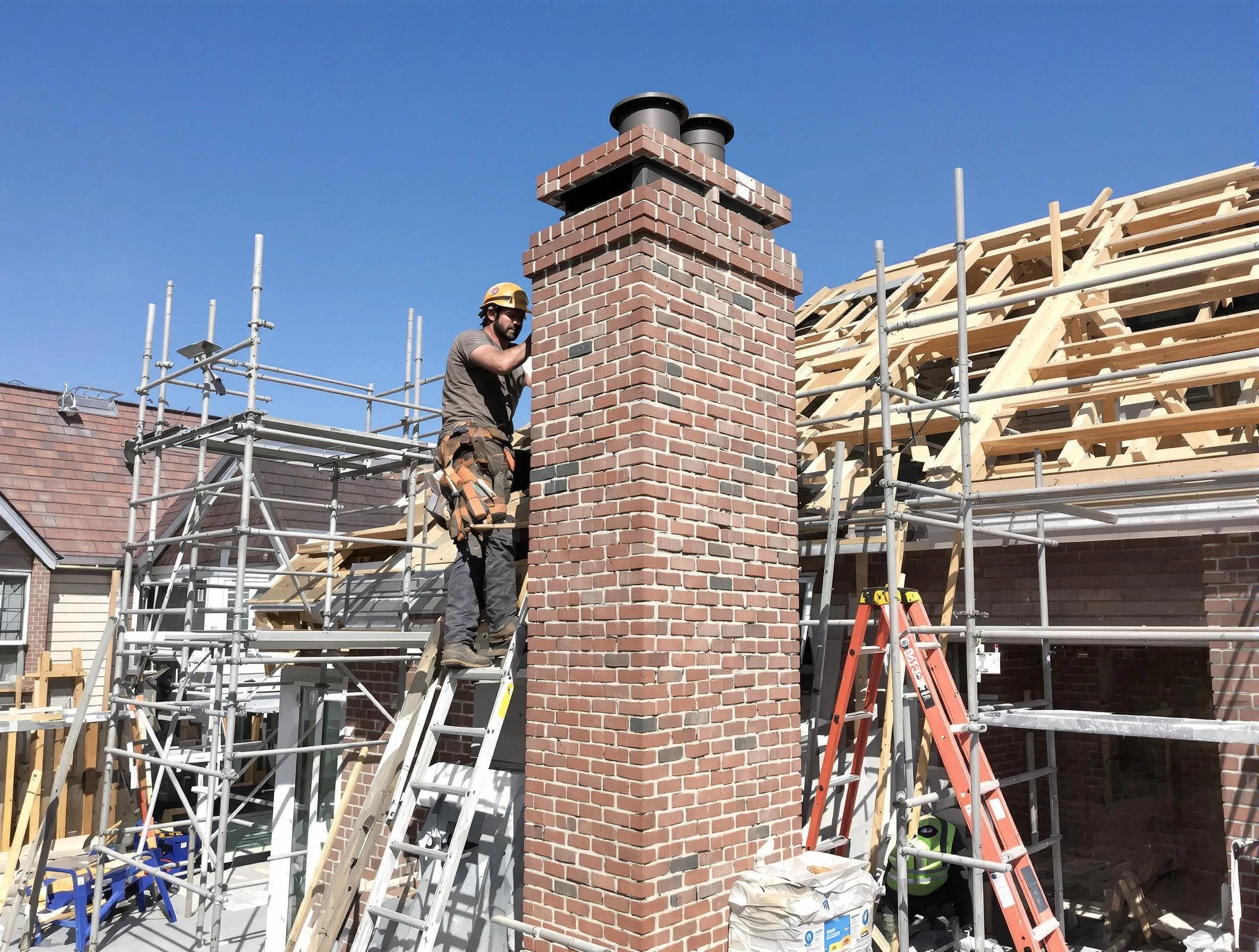 New chimney installation completed by Glenshaw Chimney Sweep in Glenshaw, PA