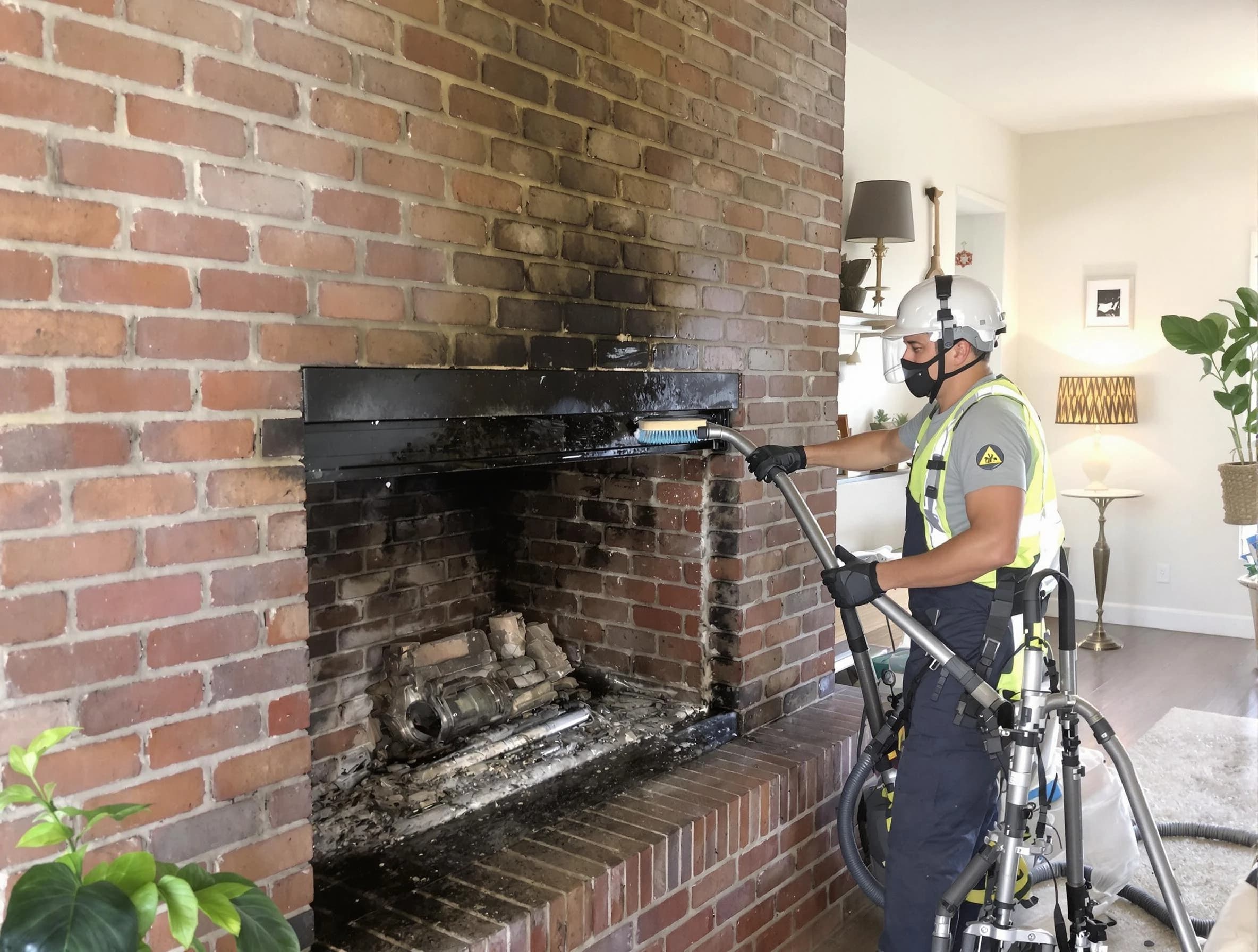 Glenshaw Chimney Sweep providing fireplace cleaning services in Glenshaw, PA