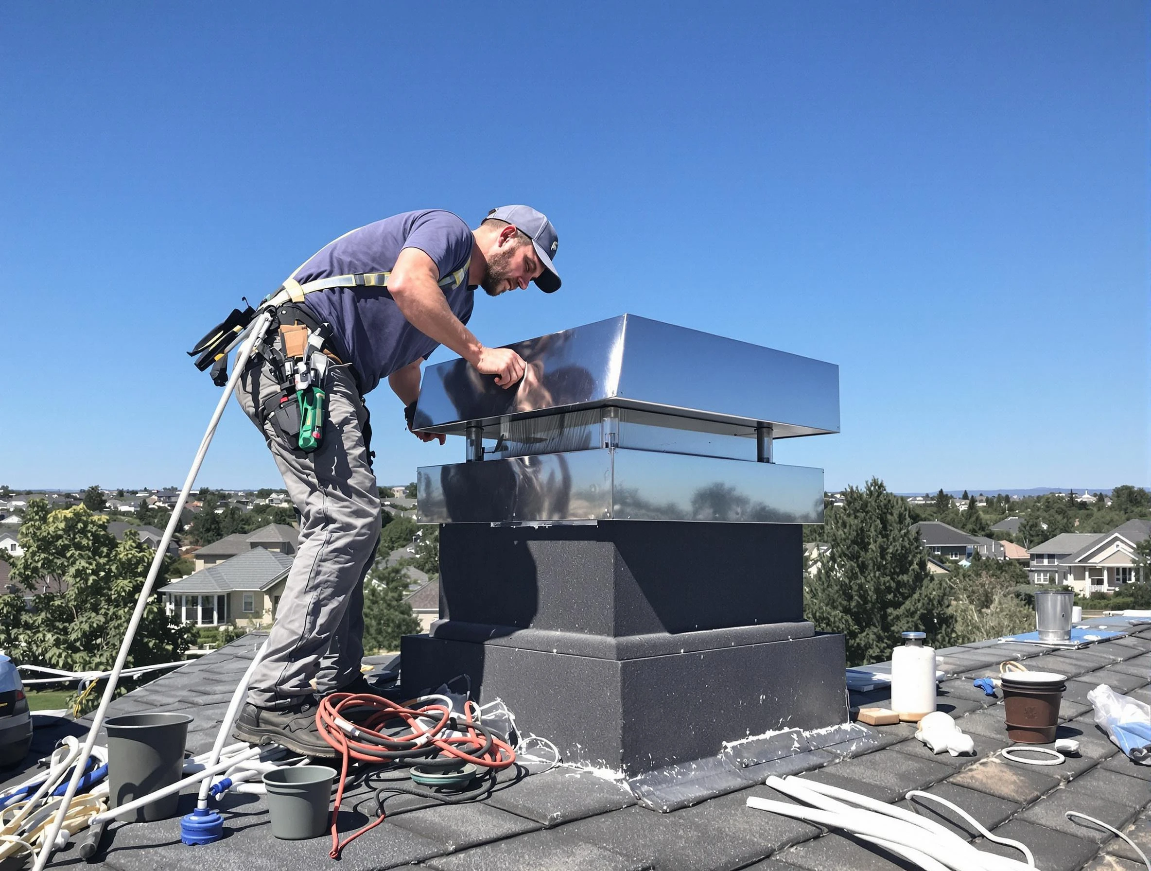 Chimney Cap Services in Glenshaw