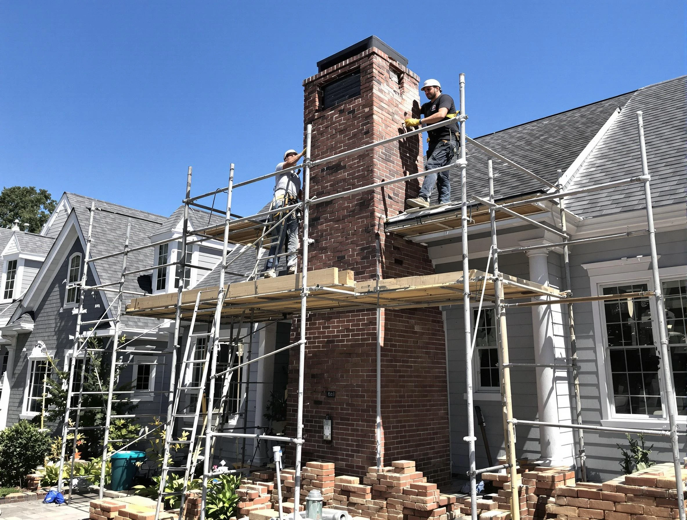 Chimney Rebuilding in Glenshaw