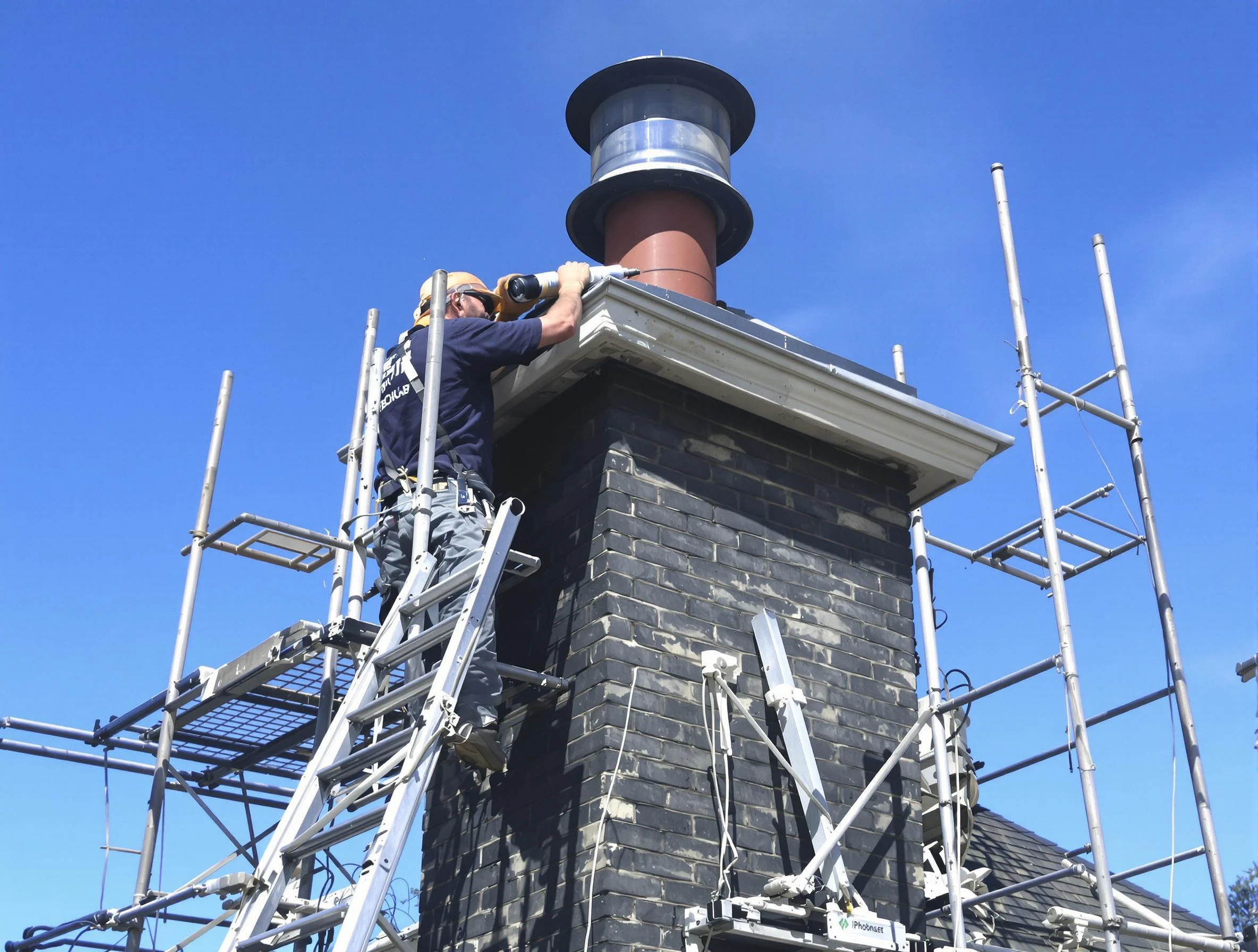 Sturdy chimney crown finished by Glenshaw Chimney Sweep in Glenshaw, PA