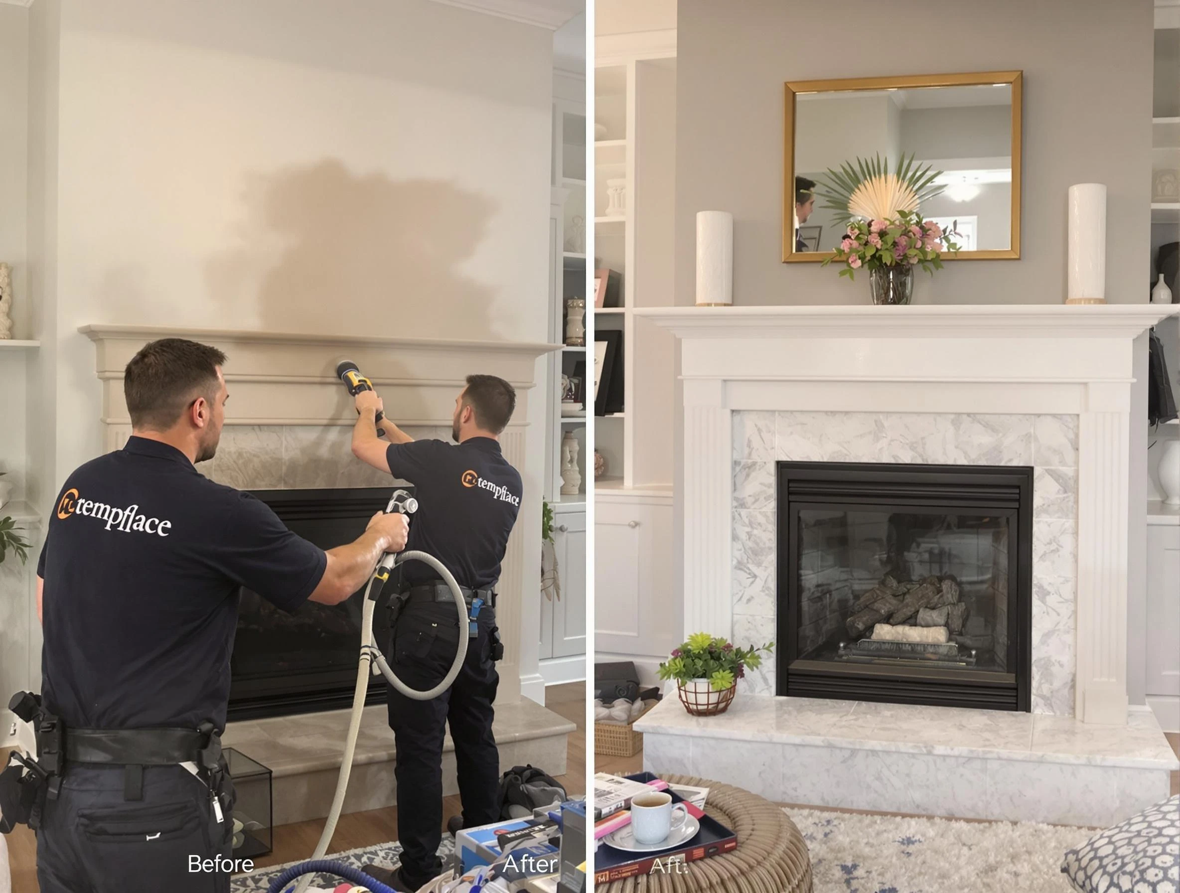 Professional soot removal by Glenshaw Chimney Sweep team in Glenshaw, PA